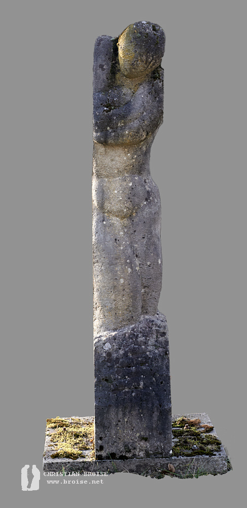 Figure debout 6 (Pierre de Massangis) de Christian Broise